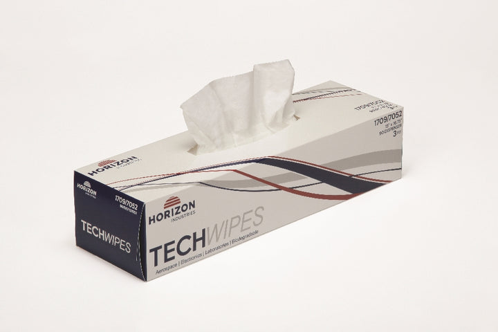 Image of TechWipes Electronics Tissue, 3-Ply, White, 15-1/4" x 16-1/2" - 90/Dispenser