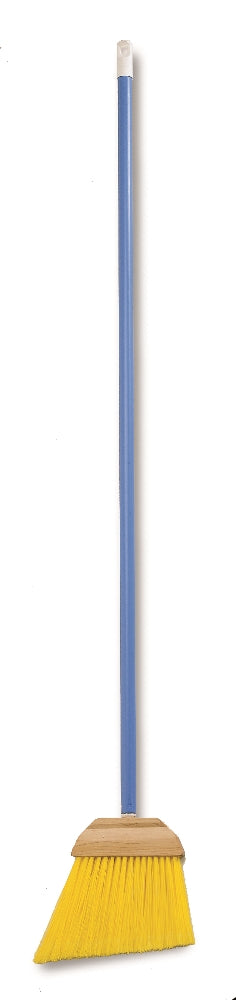 Image of Tilt-Angle Broom, Blue Bristles, 6-7/16" x 2" x 1-1/16"