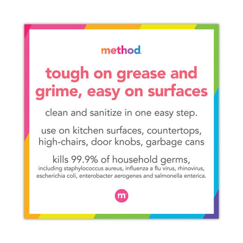 Image of Method® Antibac All-Purpose Cleaner, Wildflower, 28 Oz Spray Bottle