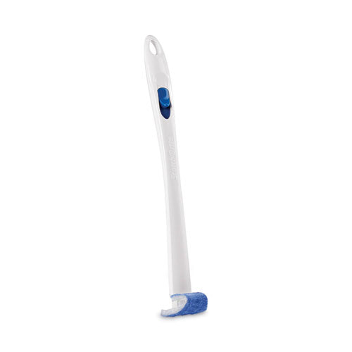 Image of Scotch-Brite® Toilet Scrubber Starter Kit, 1 Handle And 5 Scrubbers, White/Blue