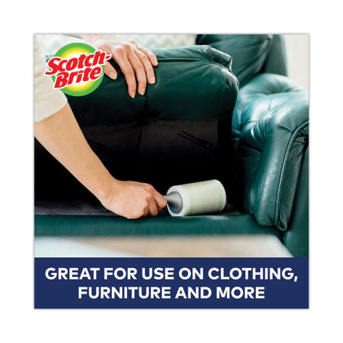 Image of Scotch-Brite 50% Stickier Lint Roller, 48 Sheets/Roll