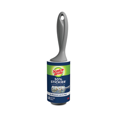 Image of Scotch-Brite 50% Stickier Lint Roller, 48 Sheets/Roll