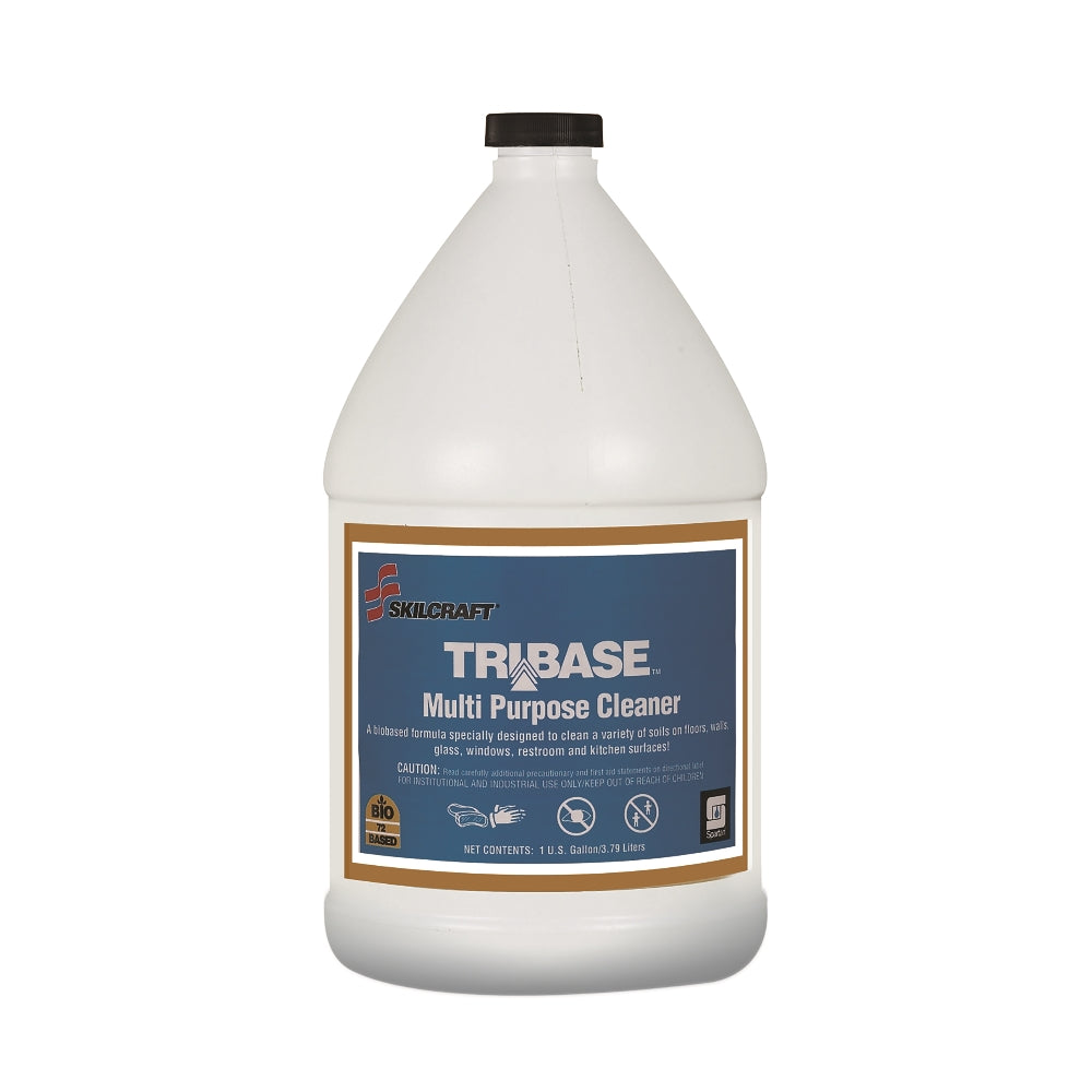 Image of Skilcraft Spartan BIORENEWABLES TriBase Multi-Purpose Cleaner, 1 Gallon Bottle