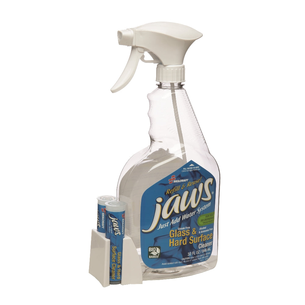 Image of Skilcraft JAWS, Just Add Water System Cleaning Kit, Glass & Hard Surface Cleaner