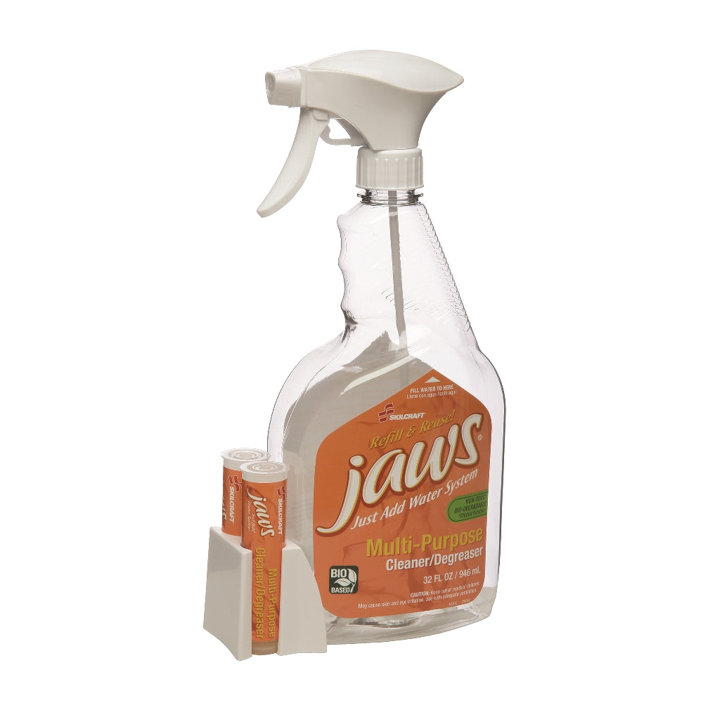 Image of Skilcraft JAWS, Just Add Water System Cleaning Kit, Multi-Purpose Cleaner/Degreaser
