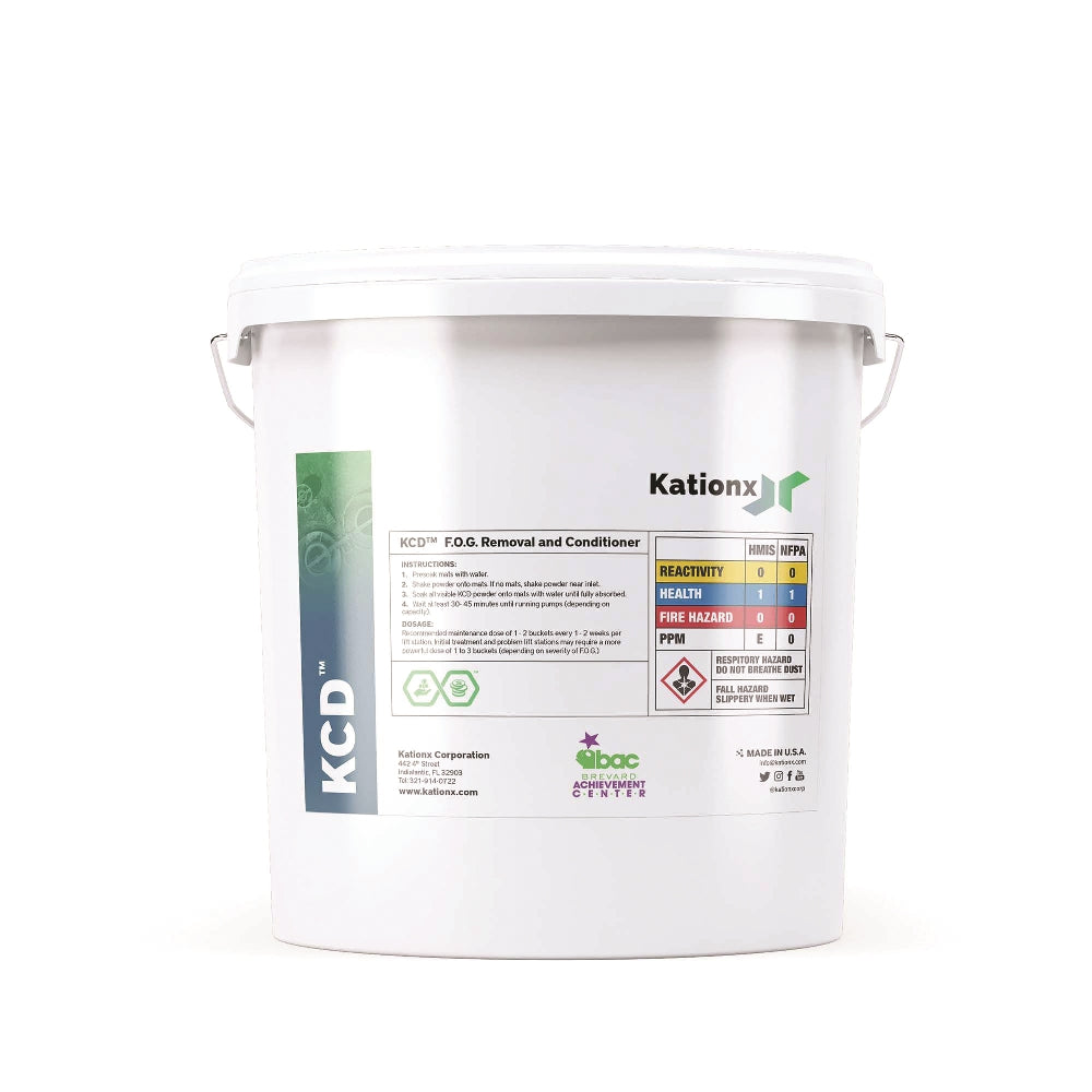 Image of Treatment, KCD Wastewater Lift Station & Collections System (Sewer), 25-pound, 5-Gallon Bucket
