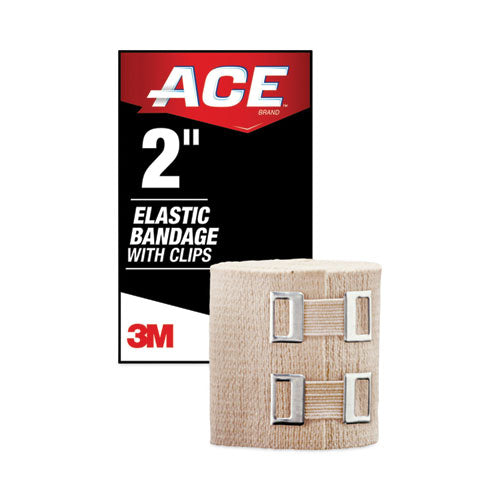 Image of ACE Elastic Bandage With E-Z Clips, 2 X 50