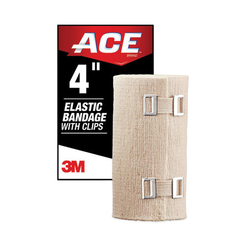 Image of ACE Elastic Bandage With E-Z Clips, 4 X 64