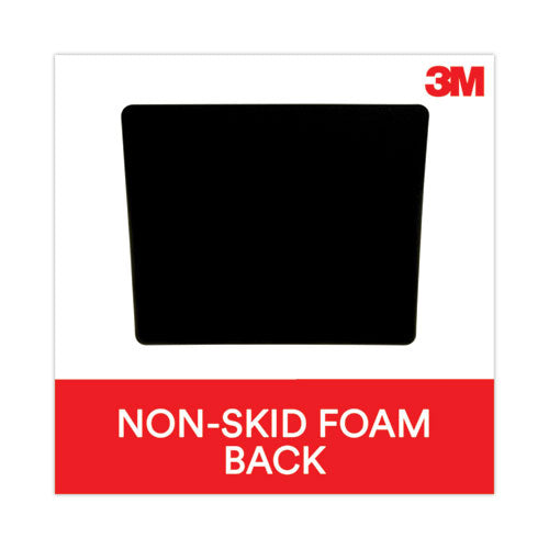 Image of 3M Precise Mouse Pad with Nonskid Back, 9 x 8, Bitmap Design