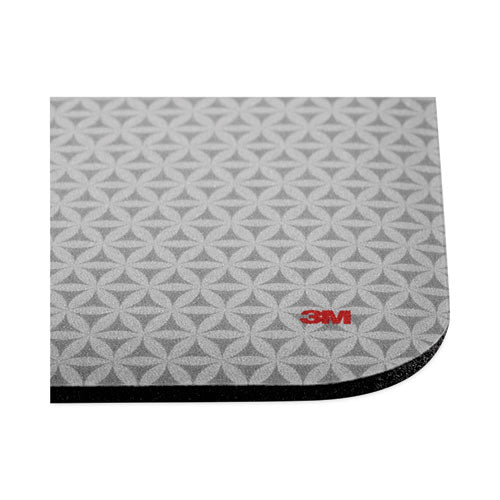 Image of 3M Precise Mouse Pad with Nonskid Back, 9 x 8, Bitmap Design