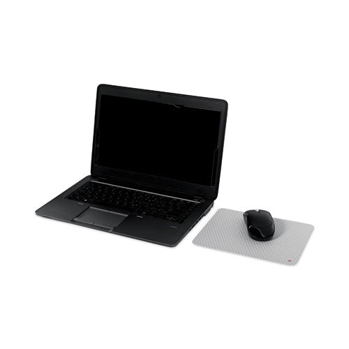 Image of 3M Precise Mouse Pad with Nonskid Repositionable Adhesive Back, 8.5 x 7, Bitmap Design