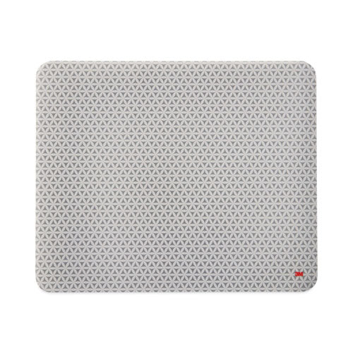 Image of 3M Precise Mouse Pad with Nonskid Repositionable Adhesive Back, 8.5 x 7, Bitmap Design