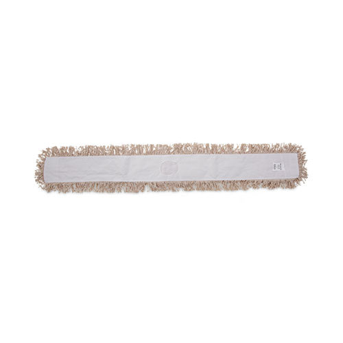 Image of Boardwalk® Industrial Dust Mop Head, Hygrade Cotton, 60w X 5d, White