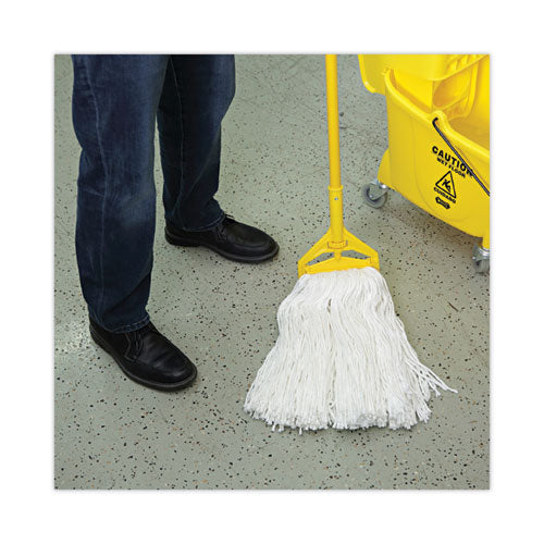 Image of Boardwalk® Cut-End Wet Mop Head, Rayon, No. 32, White