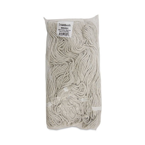 Image of Boardwalk® Pro Loop Web/tailband Wet Mop Head, Cotton, 12/carton