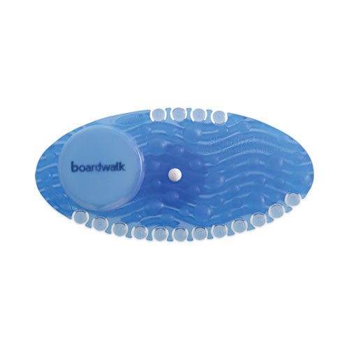 Image of Boardwalk® Curve Solid Air Freshener, Cotton Blossom, Blue, 10/Box