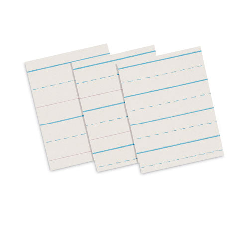 Image of Pacon® Multi-Program Handwriting Paper, 30 lb Bond Weight, 5/8" Long Rule, Two-Sided, 8.5 x 11, 500/Pack