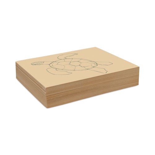 Image of Pacon® Cream Manila Drawing Paper, 40 lb Cover Weight, 9 x 12, Cream Manila, 500/Pack