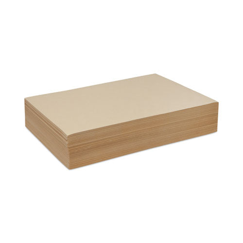 Image of Pacon® Cream Manila Drawing Paper, 50 lb Cover Weight, 12 x 18, Cream Manila, 500/Pack