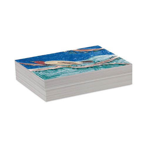 Image of Pacon® White Drawing Paper, 47 lb Text Weight, 9 x 12, Pure White, 500/Ream