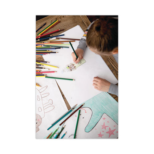 Image of Pacon® White Drawing Paper, 47 lb Text Weight, 12 x 18, Pure White, 500/Ream