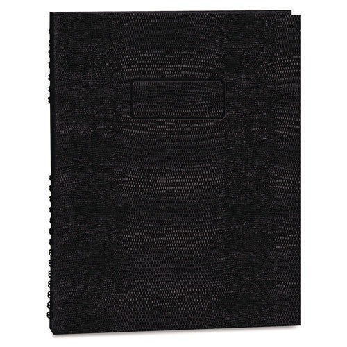 Image of Blueline® EcoLogix NotePro Executive Notebook, 1-Subject, Medium/College Rule, Black Cover, (100) 11 x 8.5 Sheets