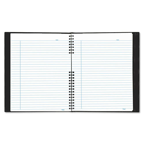 Image of Blueline® EcoLogix NotePro Executive Notebook, 1-Subject, Medium/College Rule, Black Cover, (100) 11 x 8.5 Sheets
