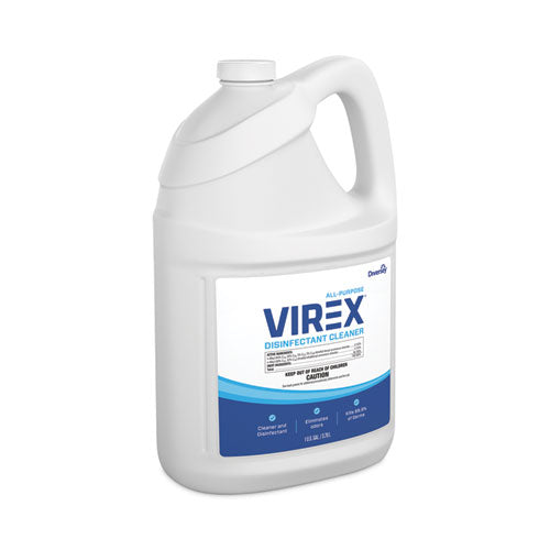Image of Diversey Virex All-Purpose Disinfectant Cleaner, Lemon Scent, 1 Gal Container, 2/carton