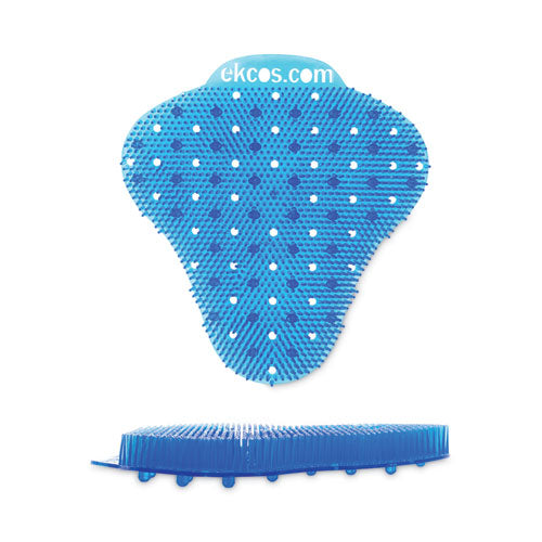 Image of Diversey Ekcoscreen Urinal Screens, Fresh Scent, Blue, 12/carton