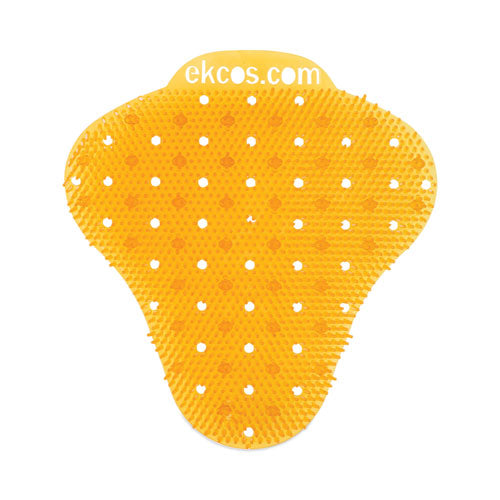 Image of Diversey Ekcoscreen Urinal Screens, Citrus Scent, Orange, 12/carton