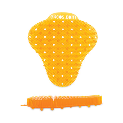 Image of Diversey Ekcoscreen Urinal Screens, Citrus Scent, Orange, 12/carton