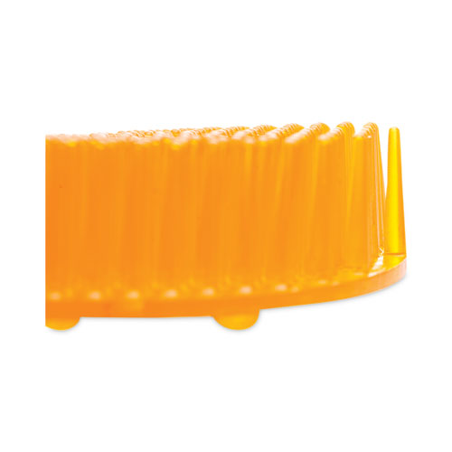 Image of Diversey Ekcoscreen Urinal Screens, Citrus Scent, Orange, 12/carton