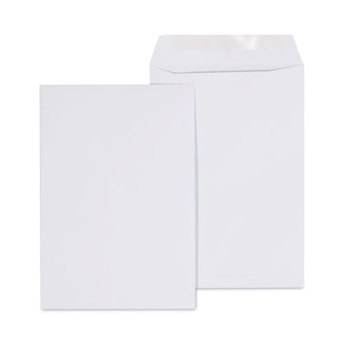 Image of Universal® Catalog Envelope, 24 lb Bond Weight Paper, #1 3/4, Square Flap, Gummed Closure, 6.5 x 9.5, White, 500/Box
