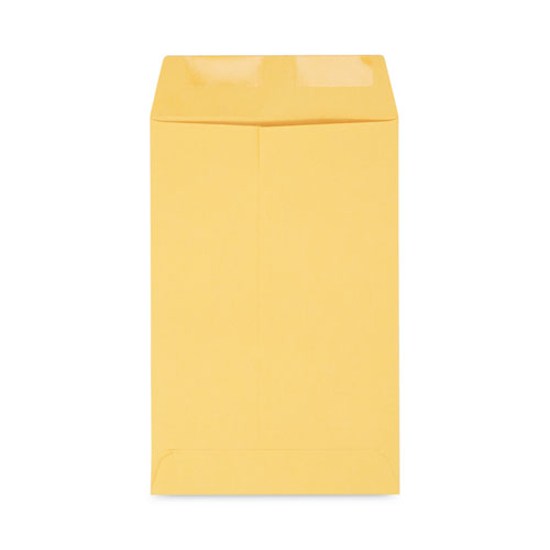 Image of Universal® Catalog Envelope, 28 lb Bond Weight Kraft, #1 3/4, Square Flap, Gummed Closure, 6.5 x 9.5, Brown Kraft, 500/Box