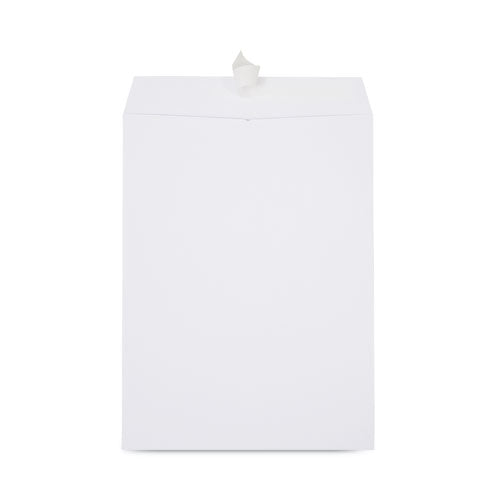 Image of Universal® EasyClose Catalog Envelope, #10 1/2, Square Flap, Self-Adhesive Closure, 9 x 12, White, 250/Box