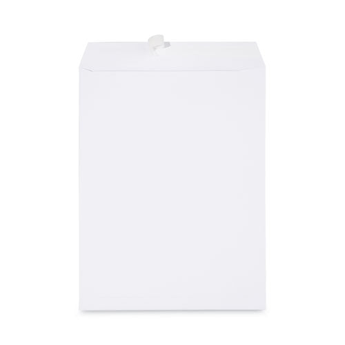 Image of Universal® Catalog Envelope, 24 lb Bond Weight Paper, #13 1/2, Square Flap, Gummed Closure, 10 x 13, White, 250/Box