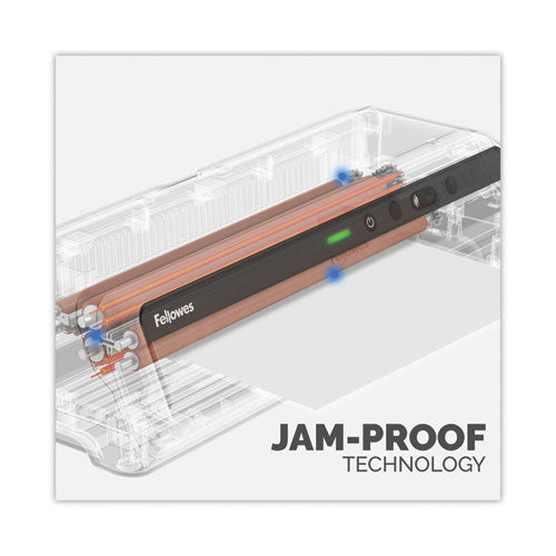 Image of Fellowes® Venus 125 Laminator, 6 Rollers, 12.5 Max Document Width, 10 mil Max Document Thickness
