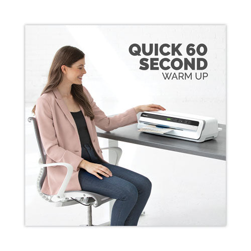 Image of Fellowes® Jupiter 125 Laminator, 6 Rollers, 12.5 Max Document Width, 10 mil Max Document Thickness