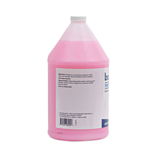 Image of Boardwalk® Mild Cleansing Pink Lotion Hand Soap Refill, Cherry Scent, 1 gal Bottle