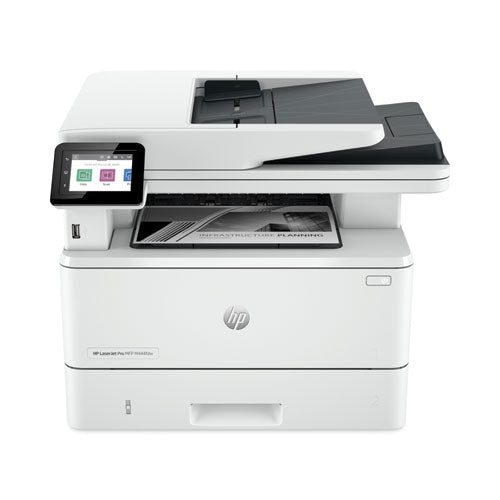 Image of HP LaserJet Pro MFP 4101fdw Multifunction Laser Printer, Copy/Fax/Print/Scan