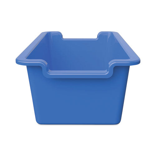 Image of deflecto® Antimicrobial Rectangle Storage Bin, Blue