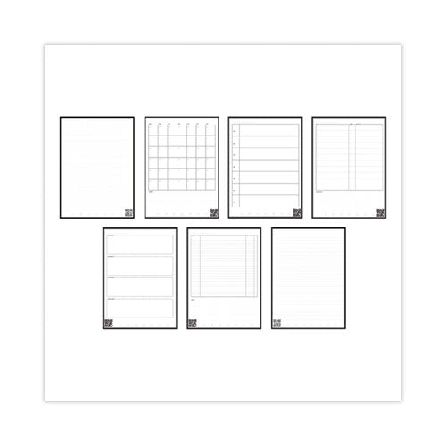 Image of Rocketbook Fusion Smart Notebook, Seven Assorted Page Formats, Teal Cover, (21) 8.8 x 6 Sheets