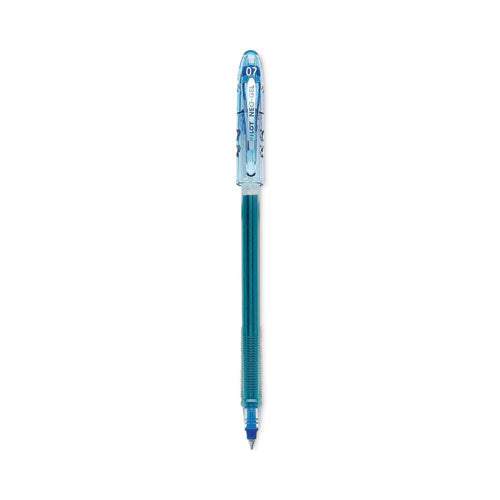 Image of Pilot® Neo-Gel Gel Pen, Stick, Fine 0.7 mm, Blue Ink, Translucent Blue Barrel, 48/Pack