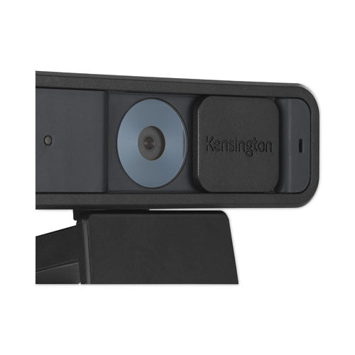 Image of Kensington® W2000 1080p Auto Focus Webcam, 1920 pixels x 1080 pixels, 2 Mpixels, Black