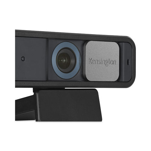 Image of Kensington® W2050 Pro 1080p Auto Focus Pro Webcam, 1920 pixels x 1080 pixels, 2 Mpixels, Black