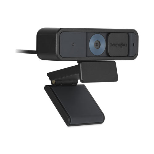 Image of Kensington® W2000 1080p Auto Focus Webcam, 1920 pixels x 1080 pixels, 2 Mpixels, Black