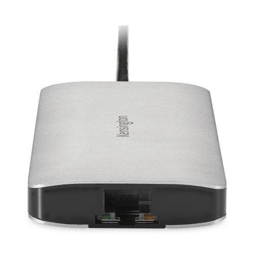 Image of Kensington® UH1400P USB-C 8-in-1 Driverless Mobile Hub, Gray