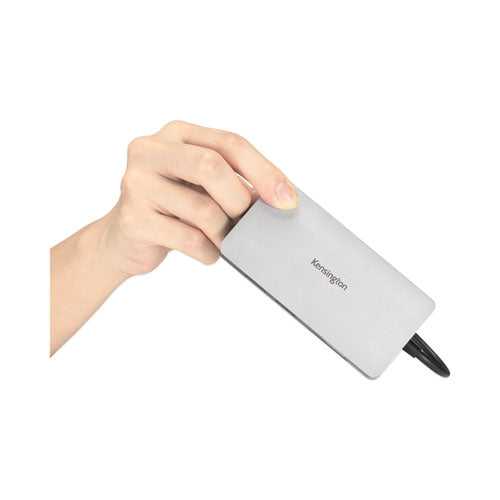 Image of Kensington® UH1400P USB-C 8-in-1 Driverless Mobile Hub, Gray