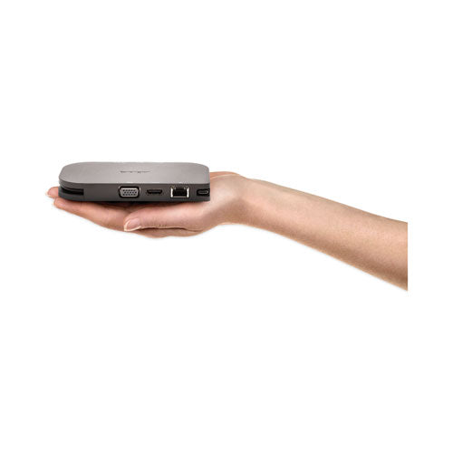 Image of Kensington® SD1610P USB-C Mini Mobile 4K Dock, Gray