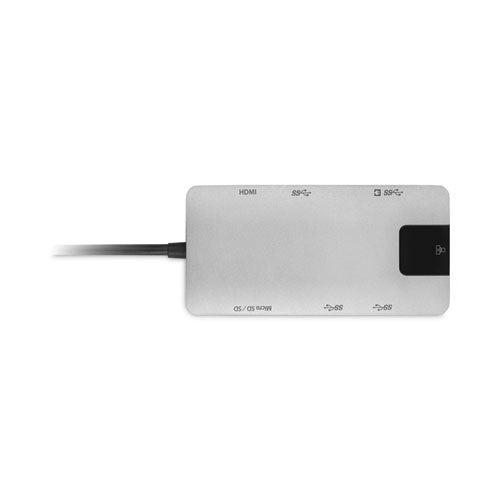 Image of Kensington® UH1400P USB-C 8-in-1 Driverless Mobile Hub, Gray